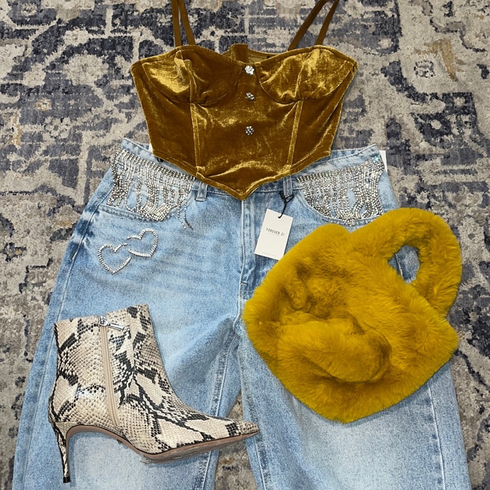 FOREVER21 CORSET TOP